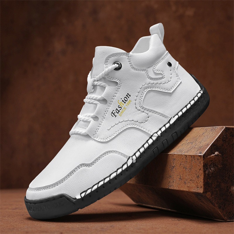 🔥Last day 40% off discount🔥-Men's genuine leather waterproof and non-slip fashionable orthopedic shoes with arch support