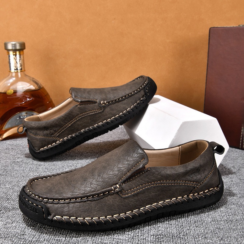 🔥Last day 50% off 🔥Men's handmade comfortable orthopedic non-slip loafers