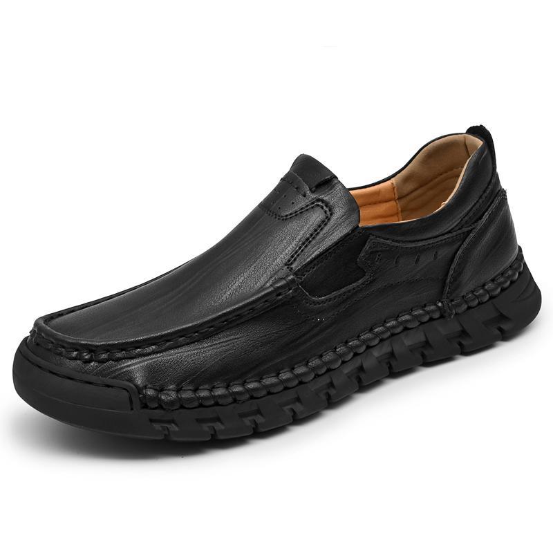 🔥Hot-selling  50% off today only🔥Men's genuine leather orthopedic soft-soled loafers