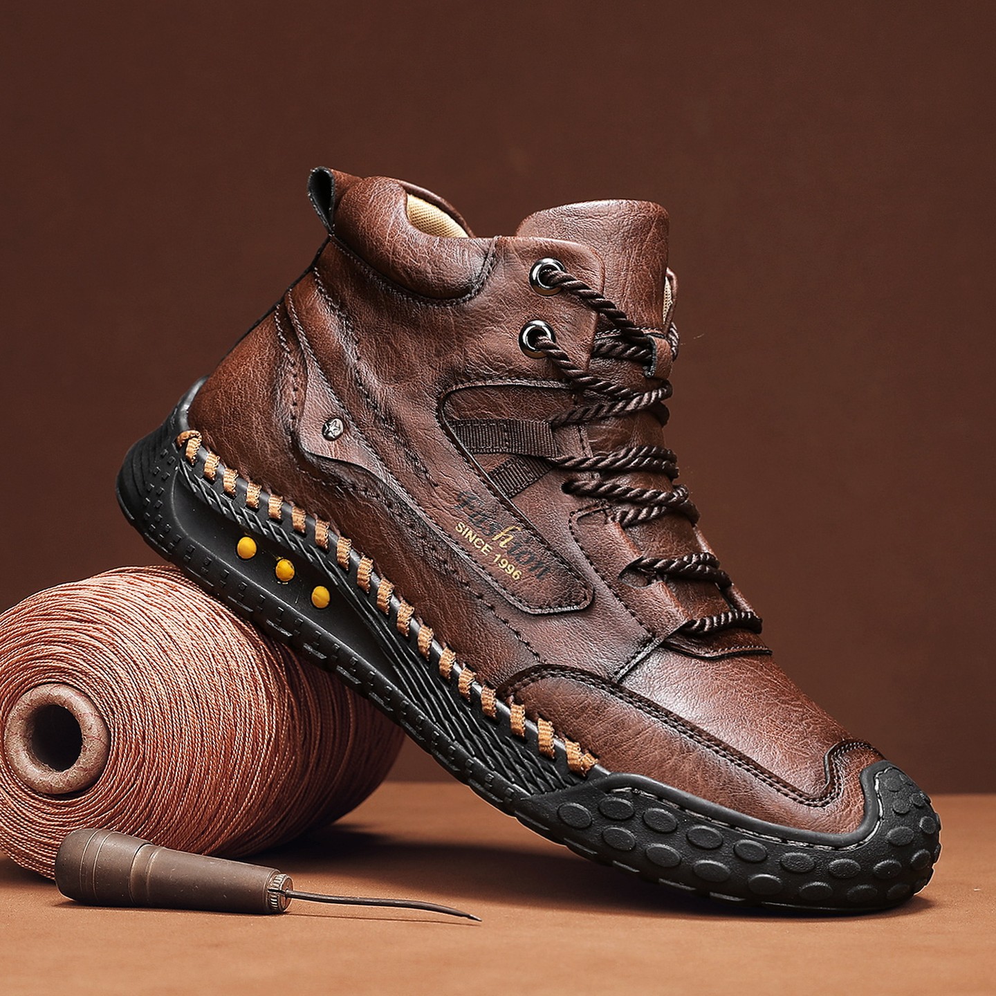 ⏰ New arrivals, 50% off for a limited time-Men's hand-stitched non-slip hiking shoes