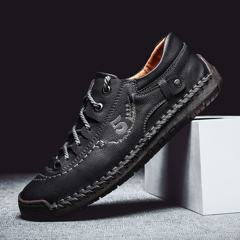 ⏰Limited Time Sale 70% OFF-Men's genuine leather orthopedic handmade shoes