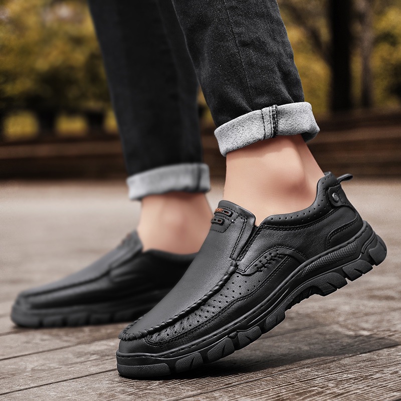 🔥Last day 50% off 🔥Men's Handmade Orthopedic Wide Toe Loafers