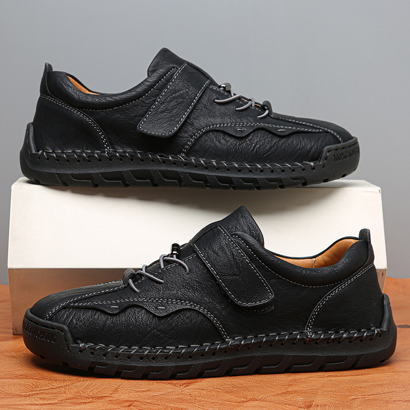 🔥Last day 50% off 🔥Men's handmade genuine leather orthopedic loafers to relieve foot pain