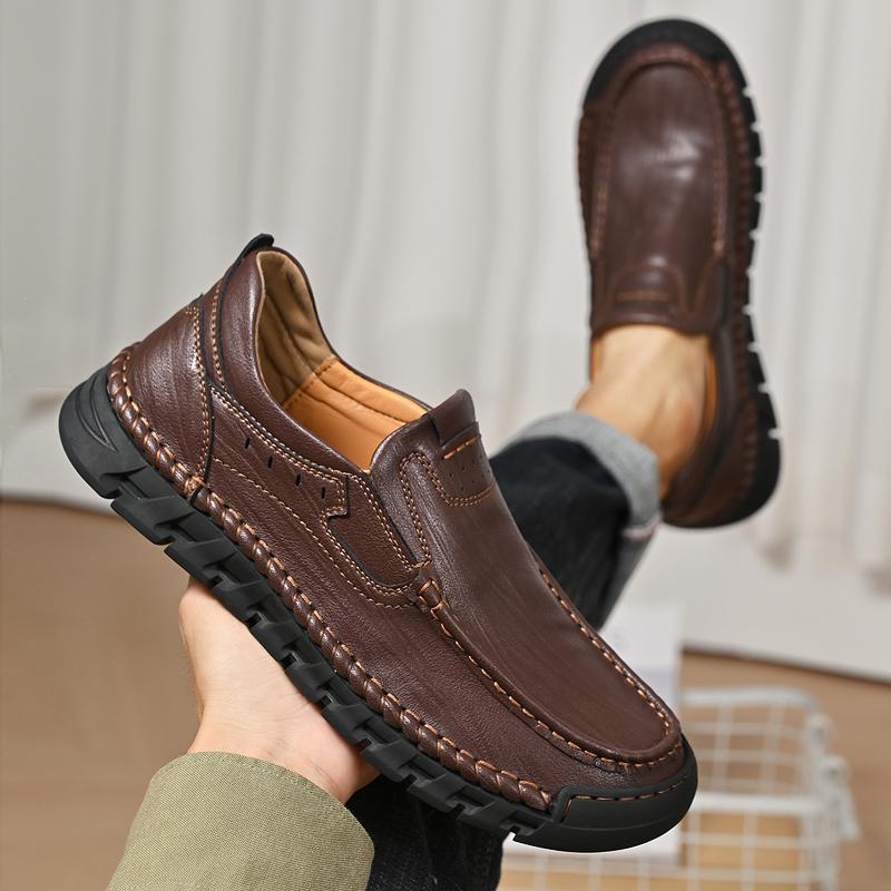 🔥Hot-selling  50% off today only🔥Men's genuine leather orthopedic soft-soled loafers