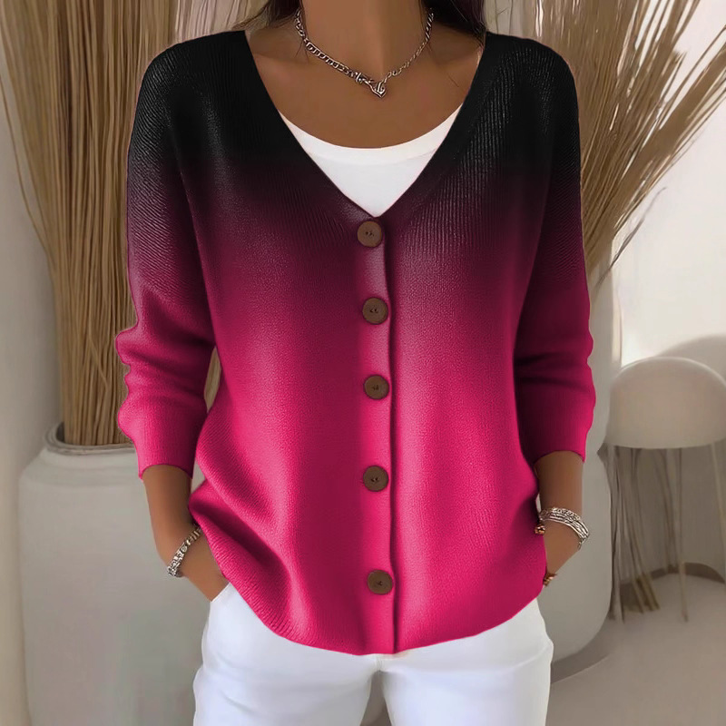 🔥49% OFF-Women's 3D Printed Retro Cashmere Cardigan