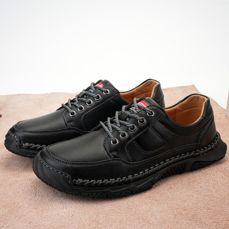 🔥Hot Sale🎉Men's handmade genuine leather soft-soled orthopedic loafers