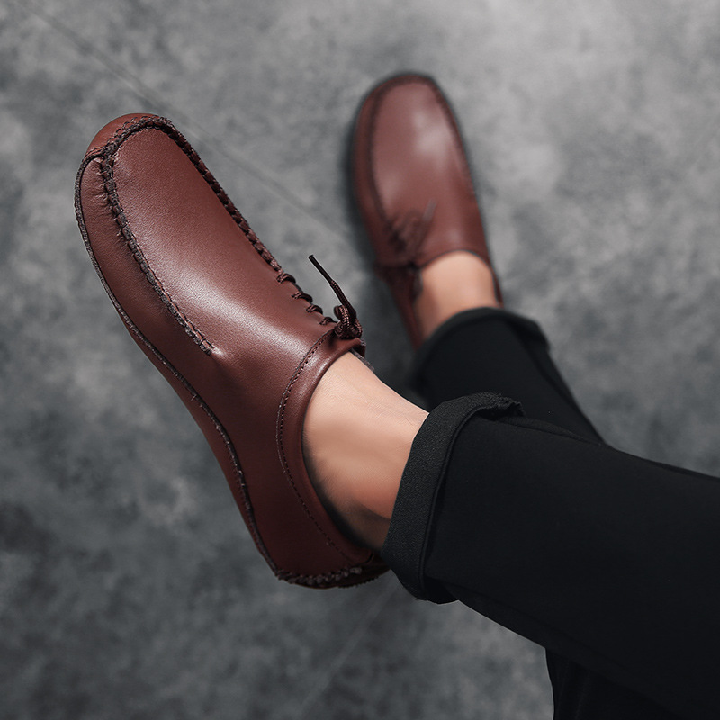 ⏰ 70% off -2025 Latest Men's Orthopedic Leather Casual Shoes                              