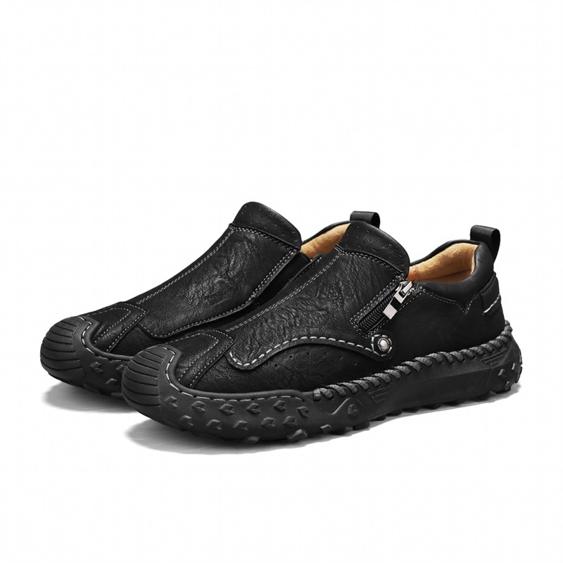 🔥Promotion -Final Day: 50% Off🔥New men's handcrafted orthopedic slip-on loafers designed to relieve foot pain and improve walking posture