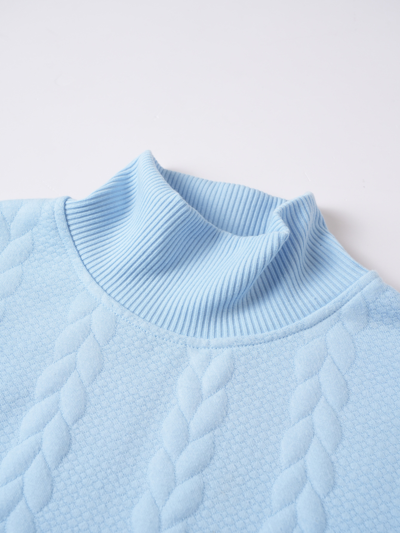 🎄Limited-time offer🔥-Men's jacquard textured turtleneck knit sweater