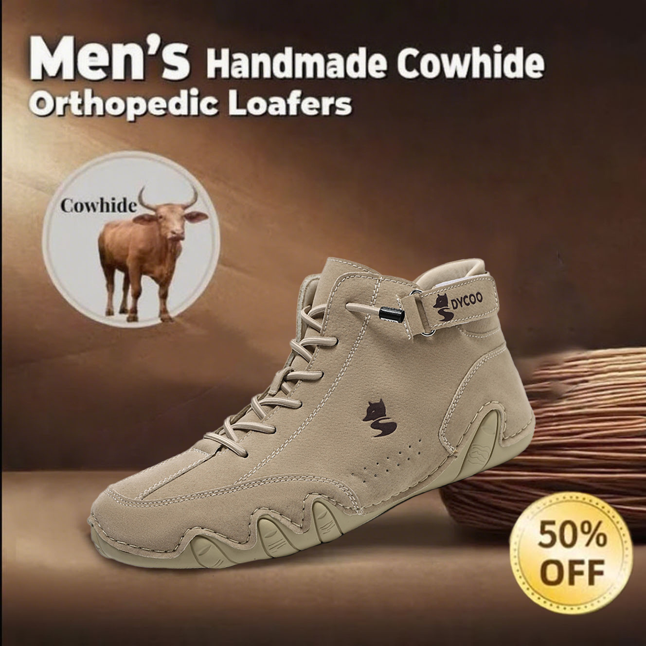 Last day 70% off 🔥Unisex genuine leather handmade orthopedic loafers