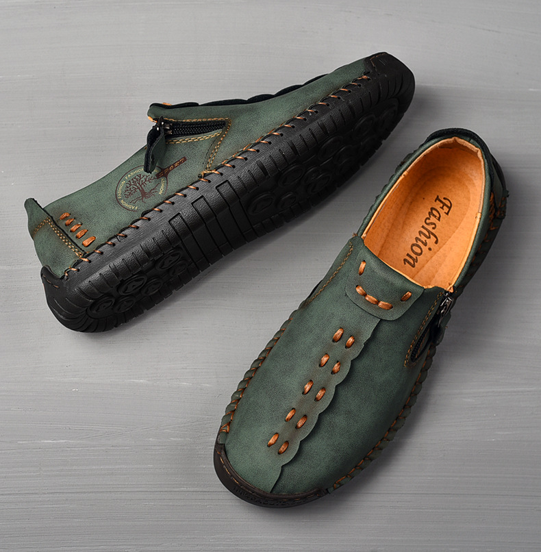 🔥HOT SALE🎁--60% OFF 🎉Men's new fashion casual leather shoes