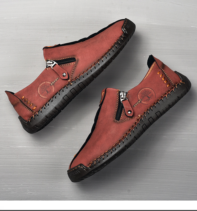 🔥HOT SALE🎁--60% OFF 🎉Men's new fashion casual leather shoes