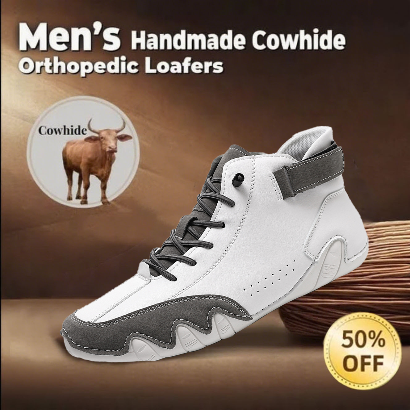 🔥Today 50% off🔥Women's Waterproof Fashion Orthopedic Shoes with Arched Foot Support