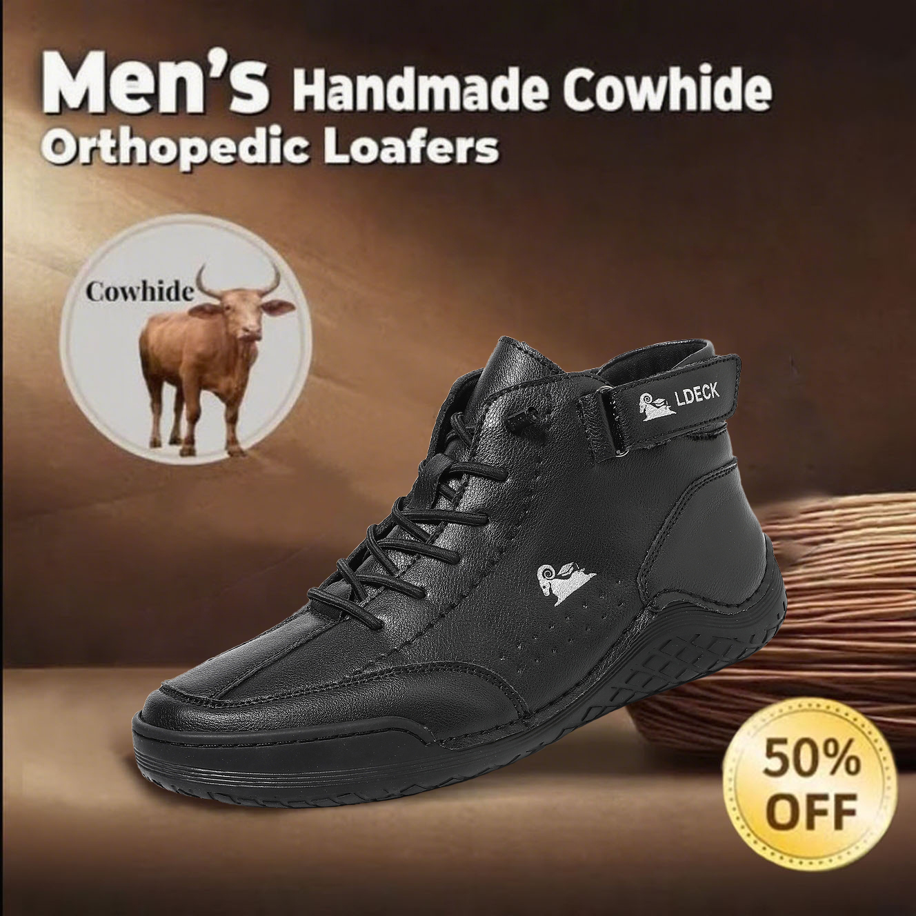 Last day 70% off 🔥 Unisex Waterproof Fashion Orthopedic Shoes with Arched Foot Support