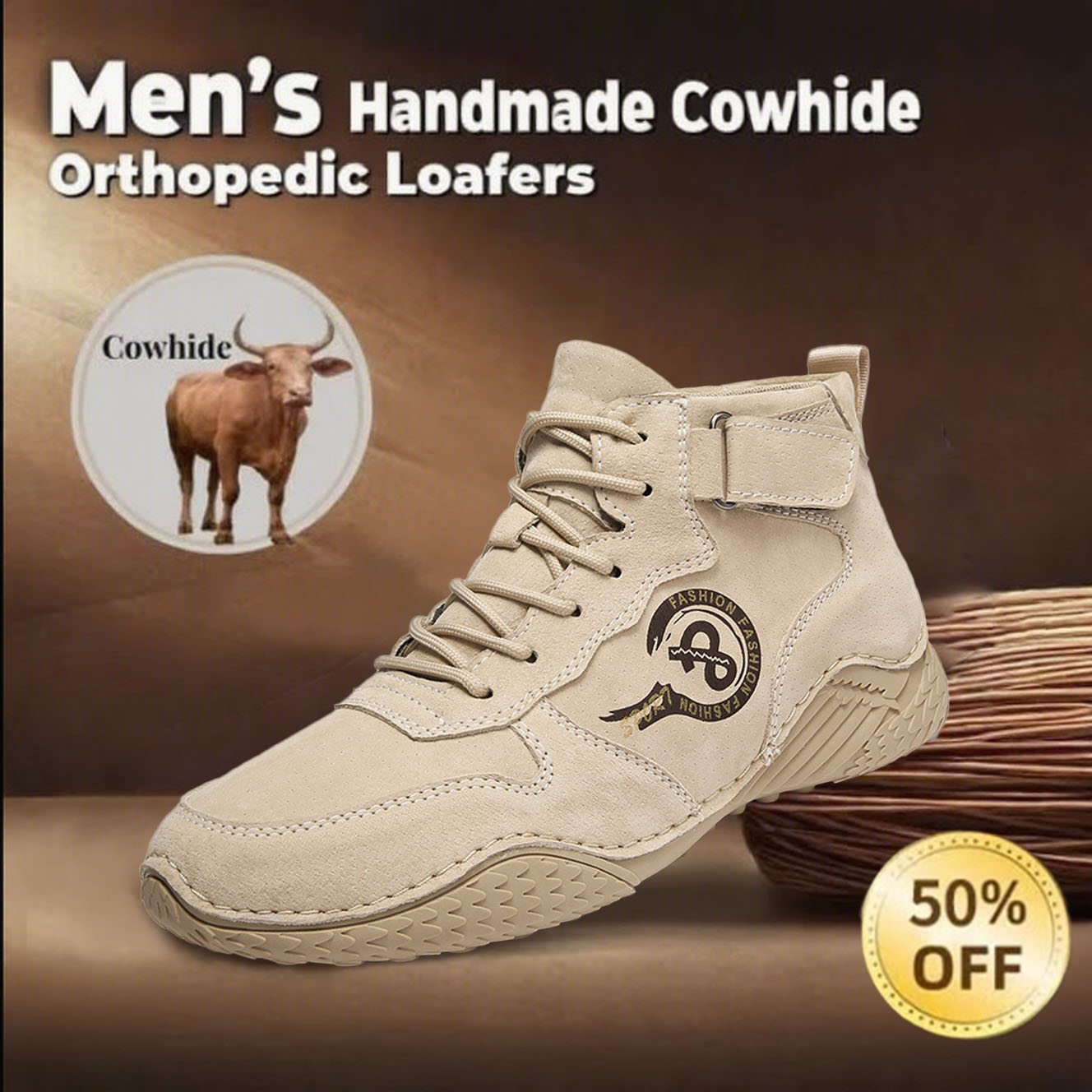 🔥Last day 70% off 🔥Men's Authentic Slip-On Orthopedic Loafers