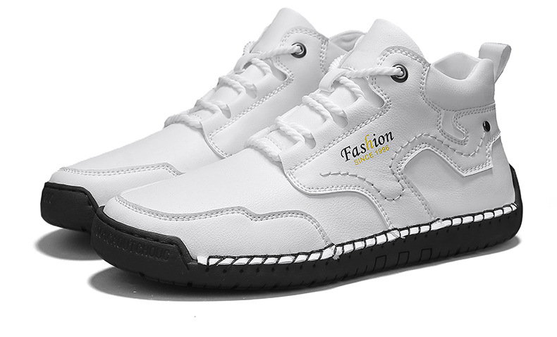 🔥Last day 40% off discount🔥-Men's genuine leather waterproof and non-slip fashionable orthopedic shoes with arch support