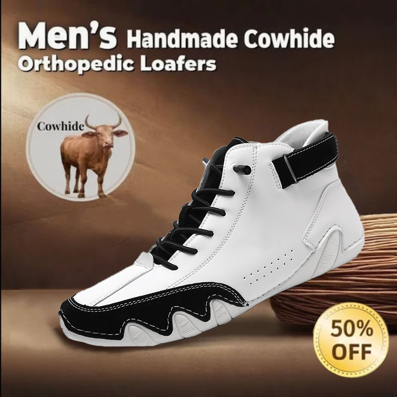 🔥Today 50% off🔥Women's Waterproof Fashion Orthopedic Shoes with Arched Foot Support