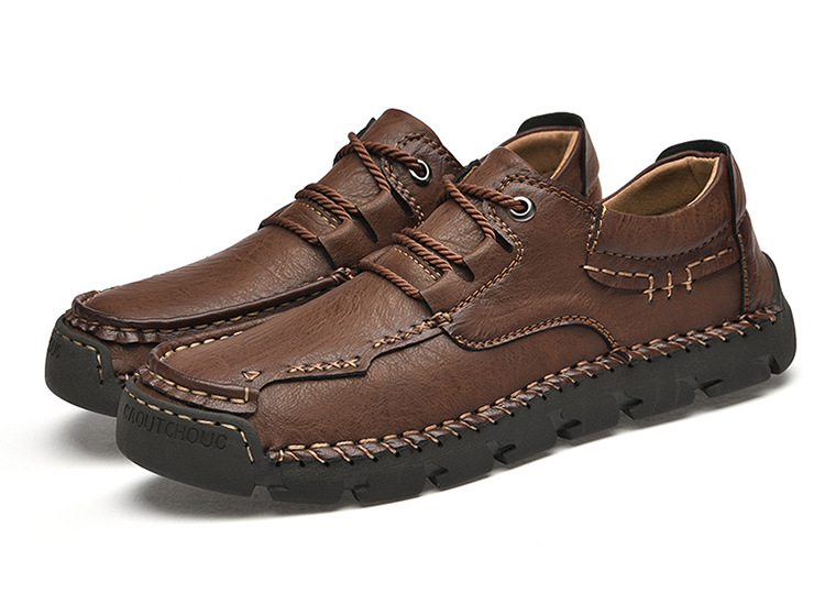 🔥Hot-selling recommendations🔥⏰ The lowest discount in history 50% off-Men's new handmade genuine leather orthopedic shoes with arch support