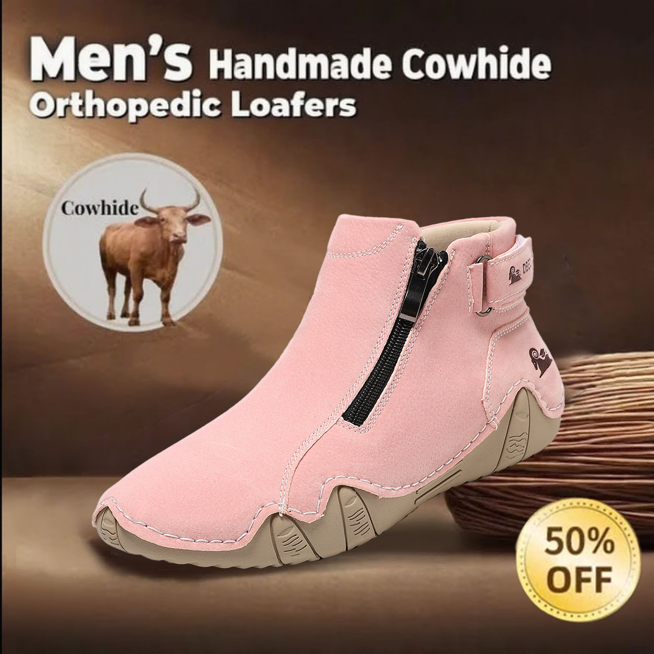 🔥Hot Sale🎉New handcrafted orthotic women's shoes to improve posture and relieve foot pain.