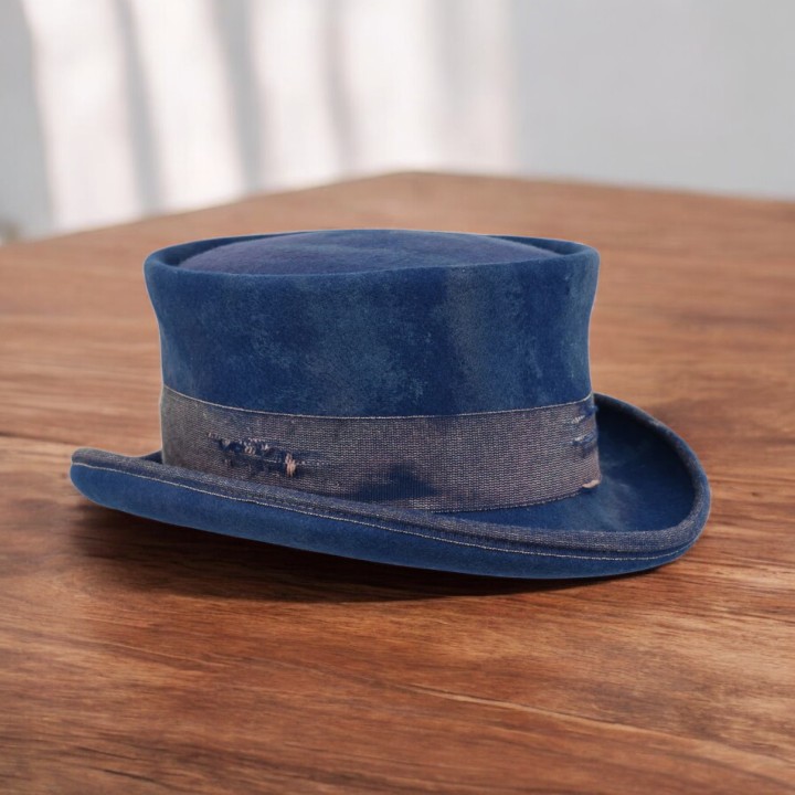 Vintage Western Desert Top Hat