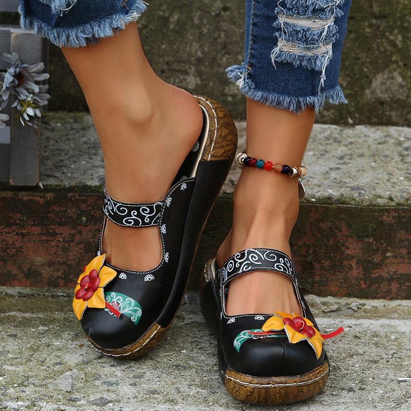 ❤️Mother's Day Sale 56% OFF❤️2025 🌹 Women's Orthopedic Roman Platform Sandals (Handmade Leather Platform Sandals)