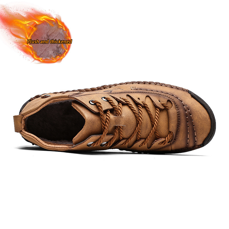 Last day 50% off 🔥⏱️sale⏱️Men's handmade genuine non-slip walking orthotic shoes