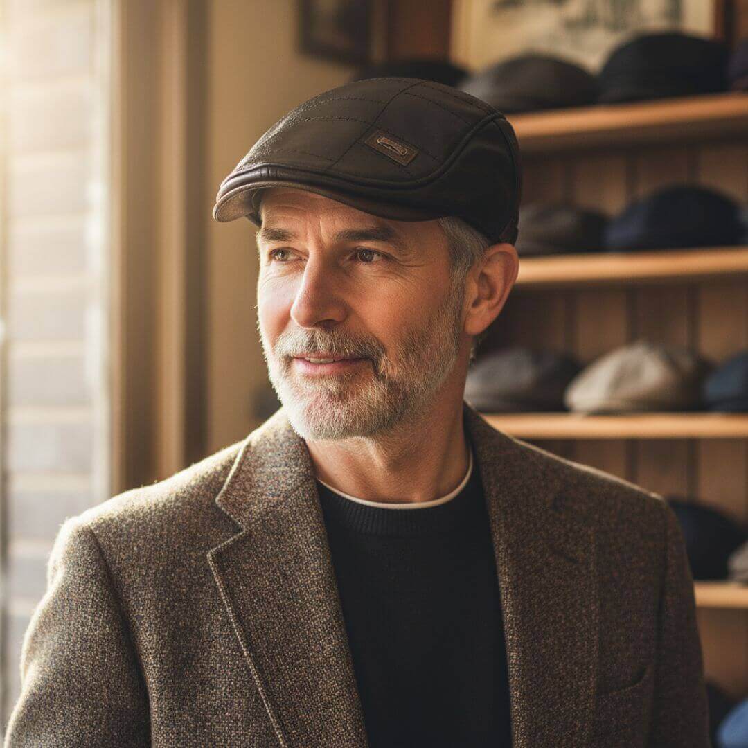 ❤️Men's fashion hats  Adjustable classic retro beret