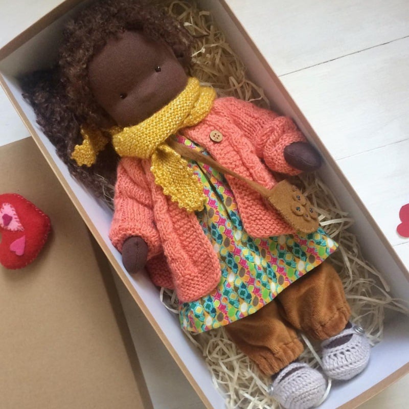 🎁🎁The Best Christmas Gift for Kids-Handmade Waldorf Doll👧(Buy 2 Free Shipping)
