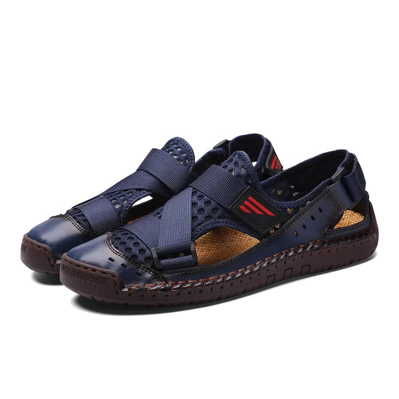 🔥HOT SALE🎁--60% OFF 🎉Men's Casual Beach Breathable Plus Size Sandals