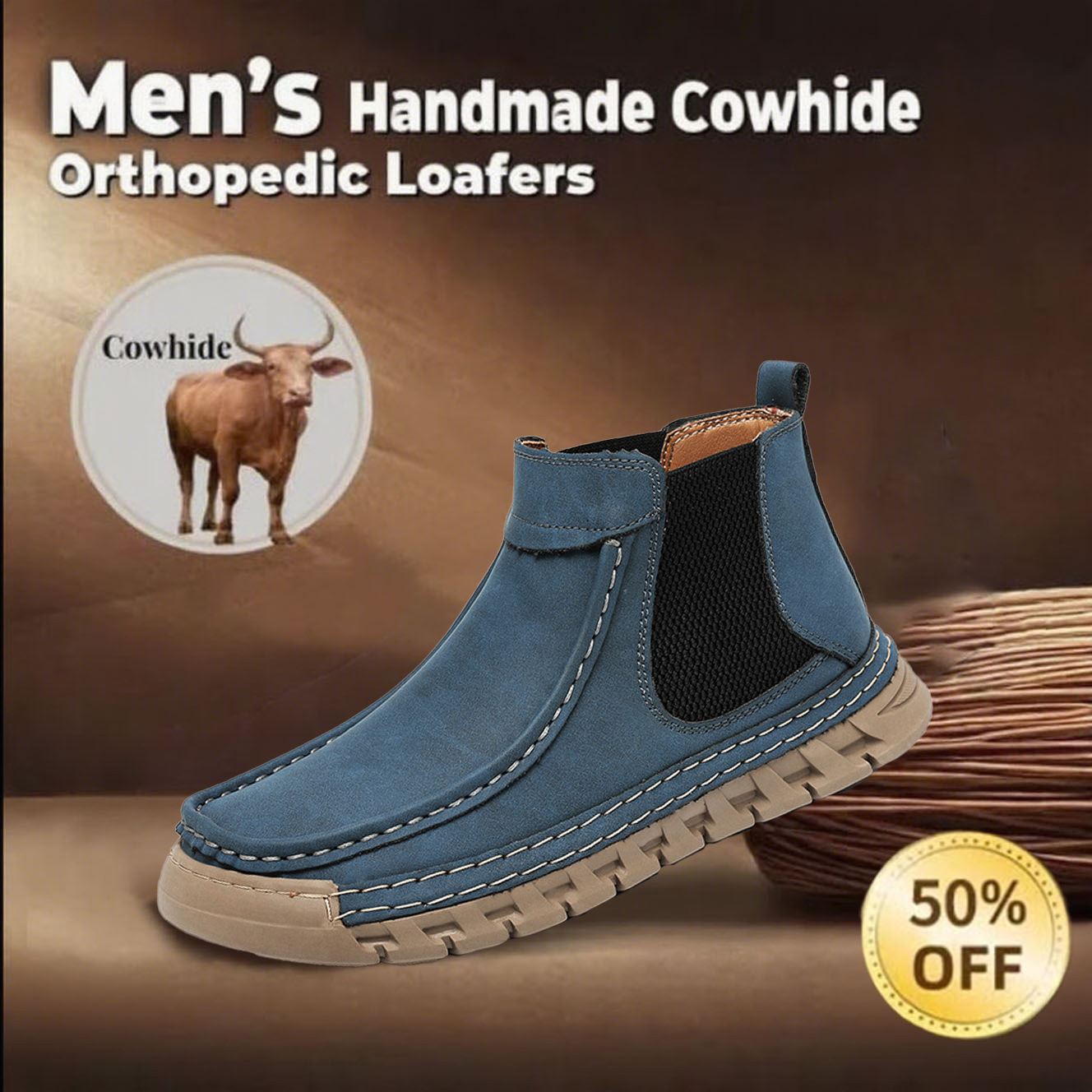 ⏰ 50% off -Women's handmade, non-slip, orthopedic shoes