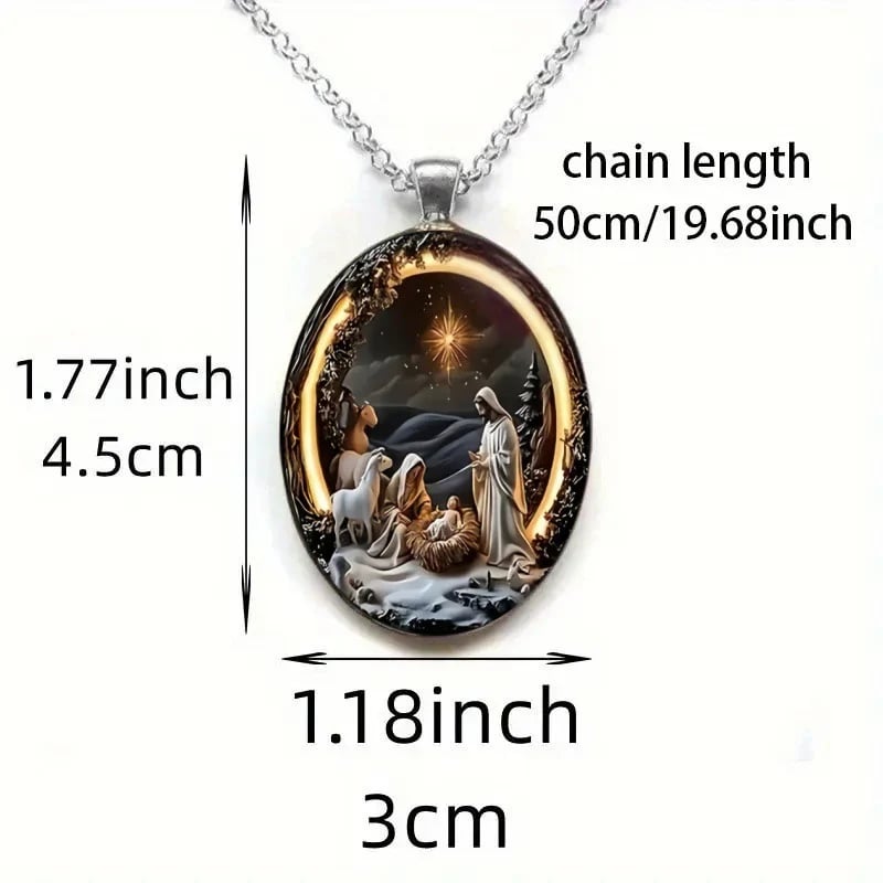 Nativity Pendant - Faithfulm Anniversary Limited