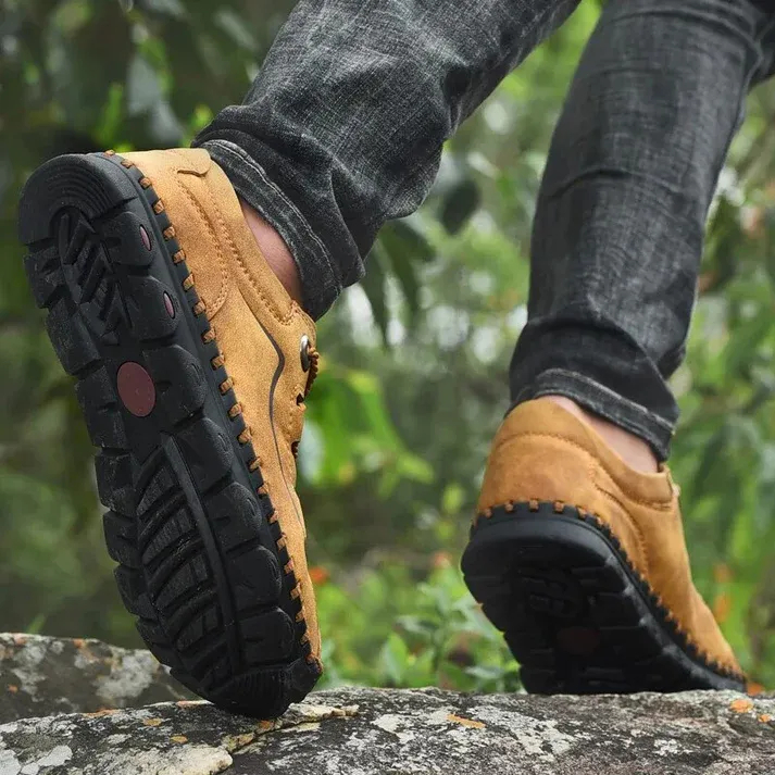 🔥Last Day 60% OFF🔥Men's Ergonomics Orthopedic Leather Slip-On Loafers