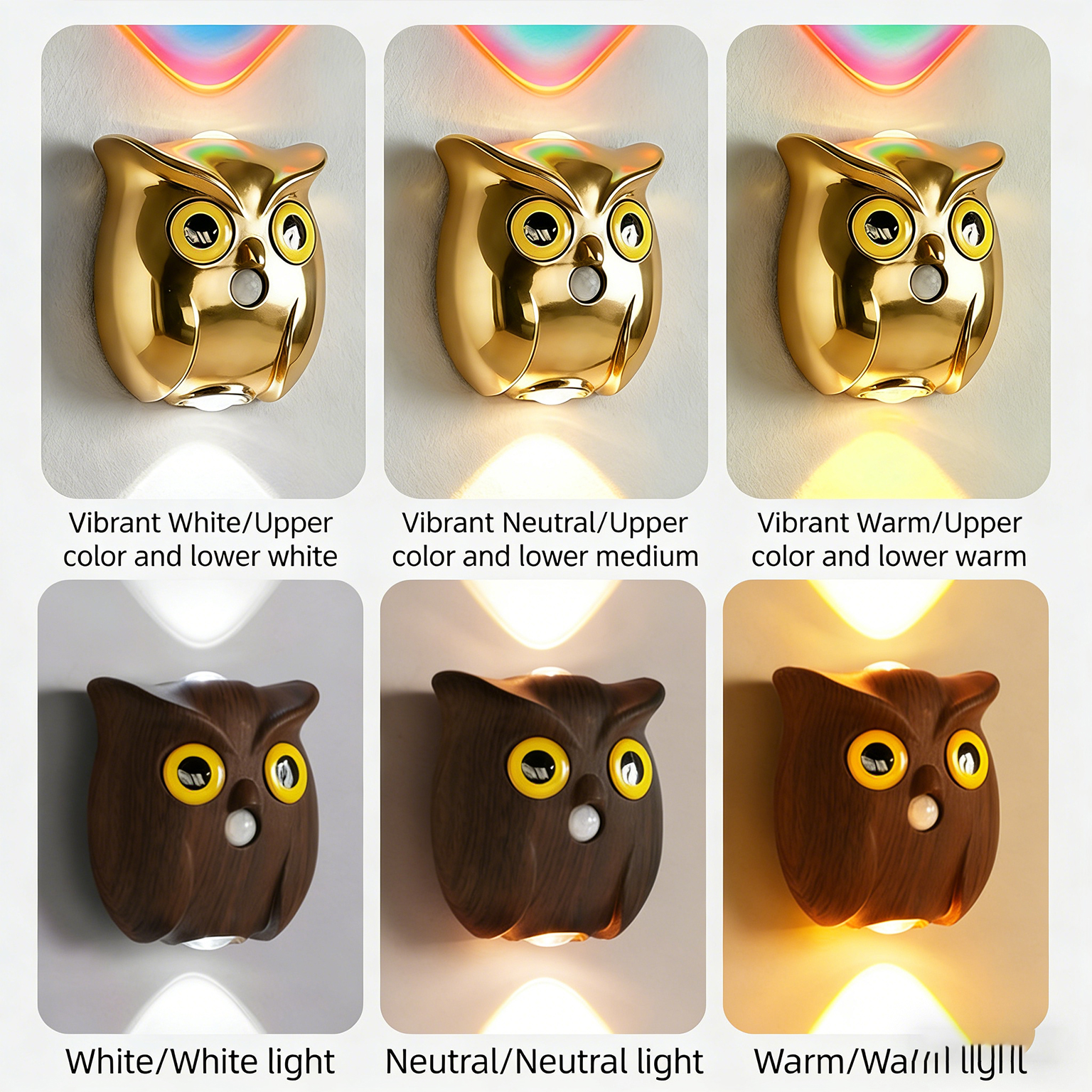 🦉Owl Motion Sensor Wall Light & Night Light