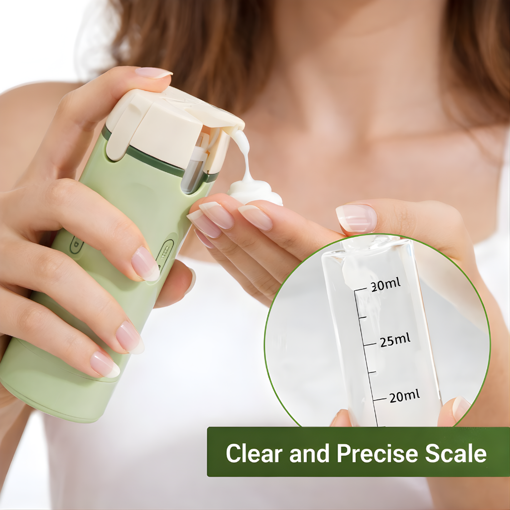 4-in-1 Travel Dispenser Bottle