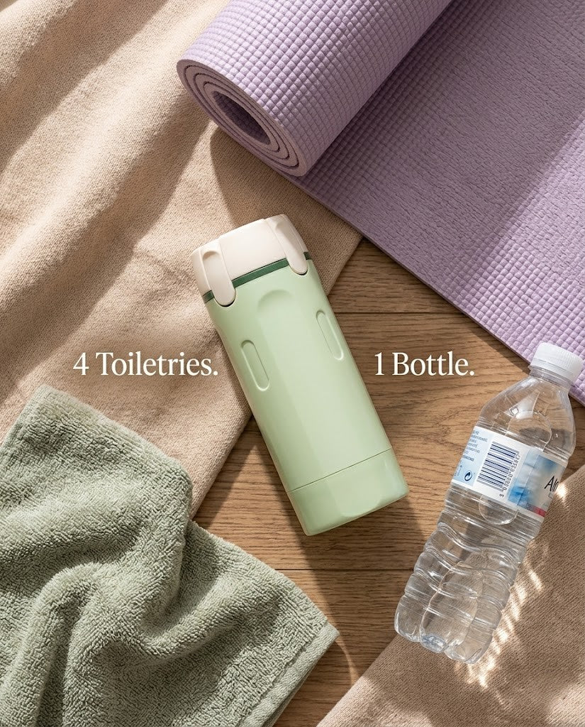 4-in-1 Travel Dispenser Bottle