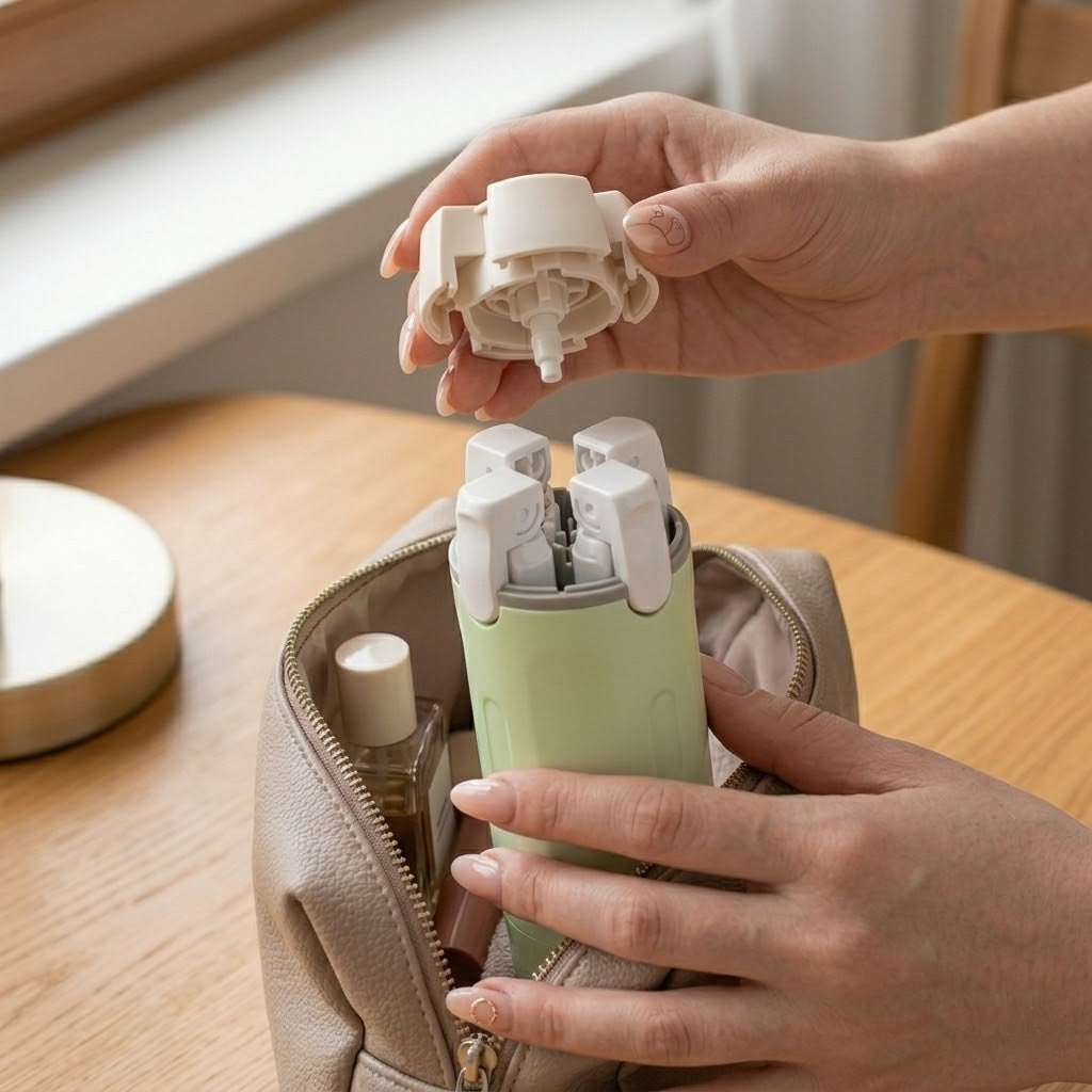 4-in-1 Travel Dispenser Bottle