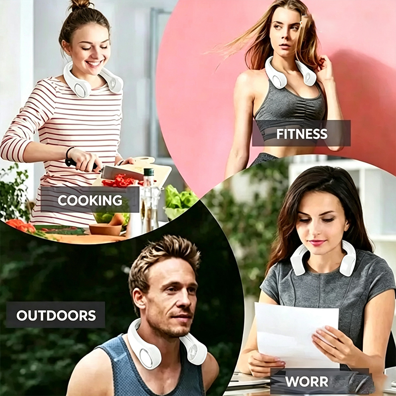 Portable, Bladeless Neck Fan – (Imported)