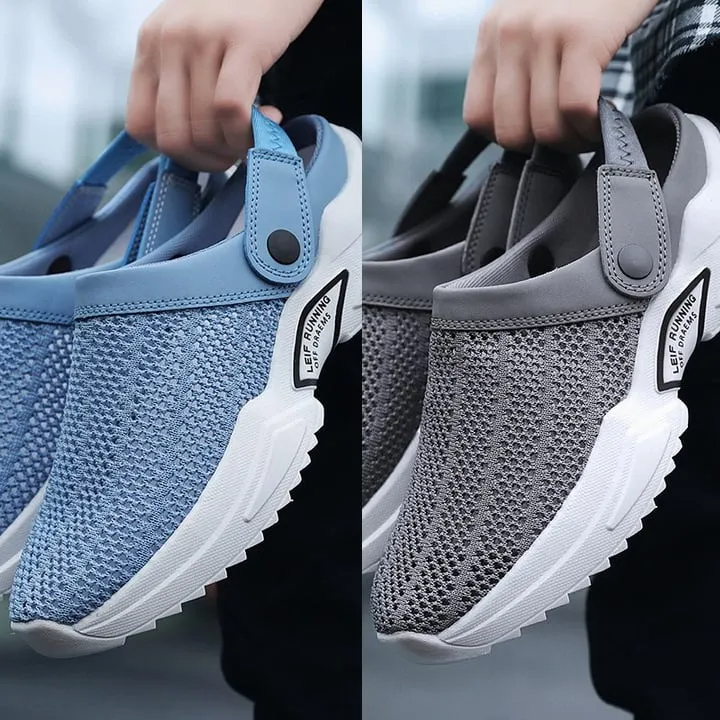 ⏰Limited Time Sale 70% OFF-Men’s Orthopedic Hollow-out Summer Sandals