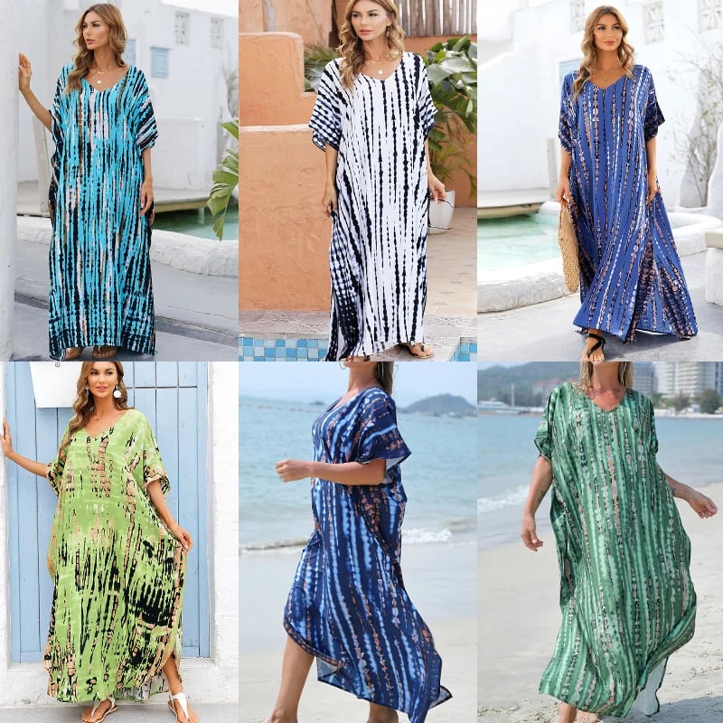 💃Loose, casual Caftan,Beach dress(Buy 2 Get Extra 15% OFF)