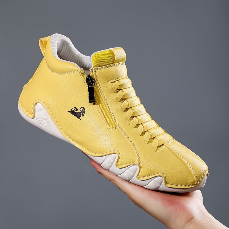 ⏰Limited Time Offer--60% OFF 🎉Unisex genuine leather orthopedic shoes to relieve foot pain and improve walking posture