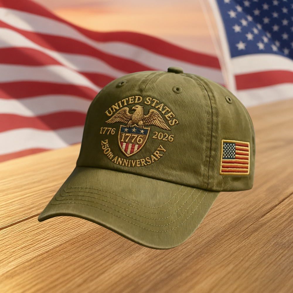 United States 250th Anniversary Patriotic Cap – Limited Edition