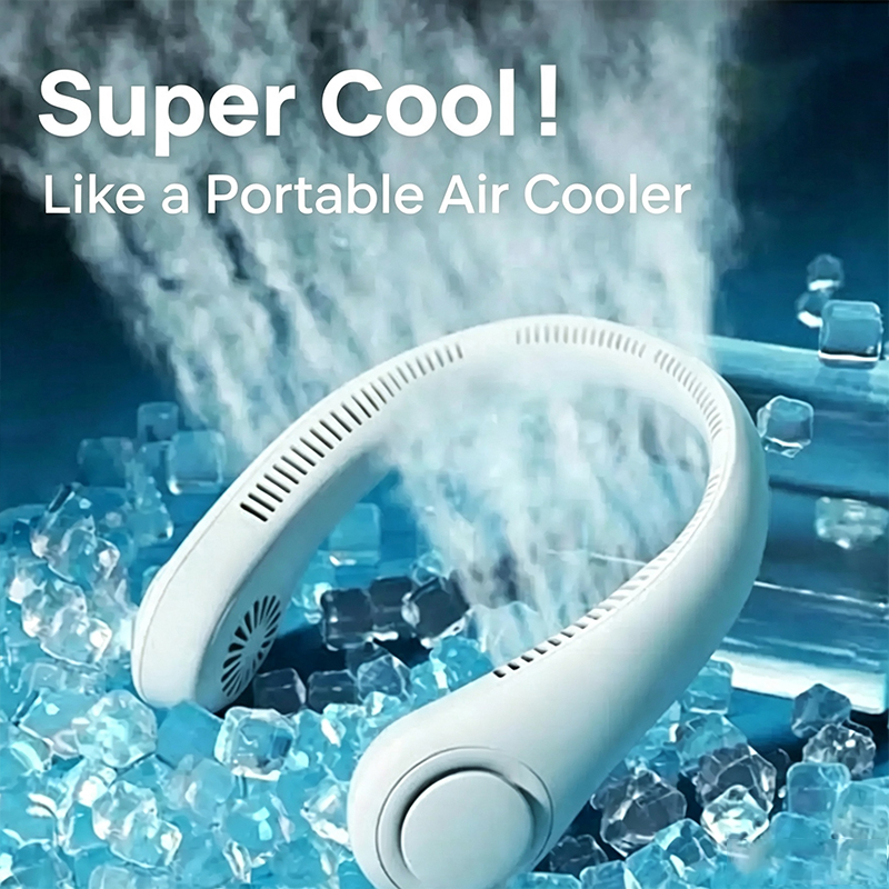 Portable, Bladeless Neck Fan – (Imported)