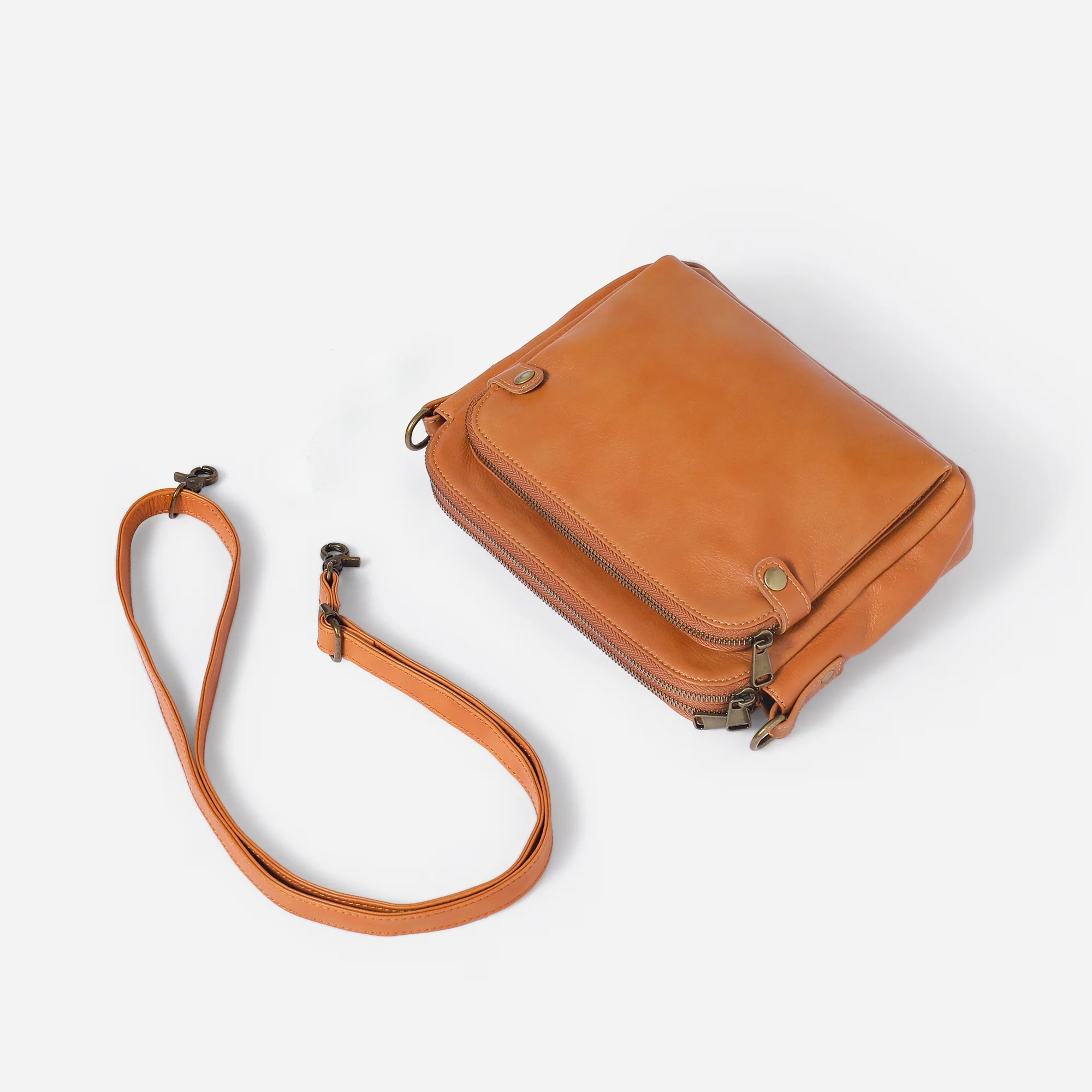 Women's Calfskin Leather Shoulder Bag