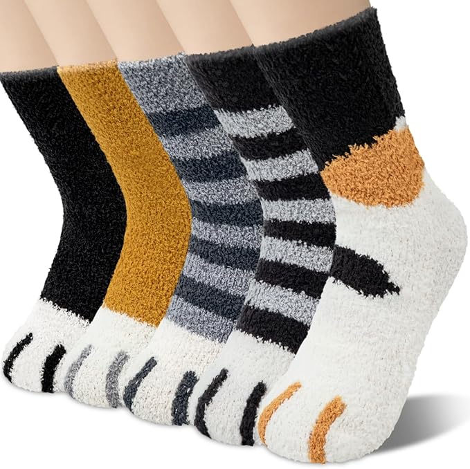 🔥Cat Claw Socks - 6 Pairs