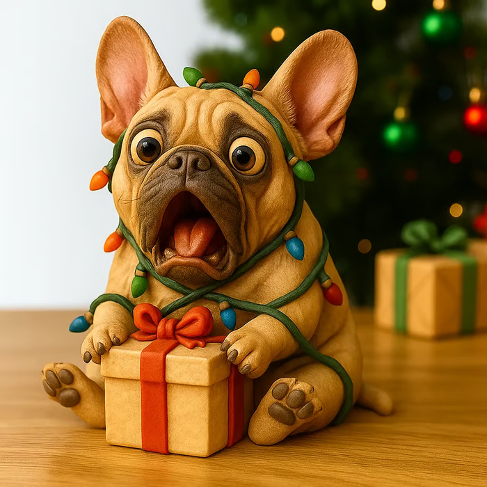 Christmas Animal Light String Figurines