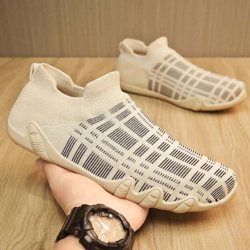 ⏰Promotion - 50% OFF🔥 matufit® Soft-soled Lazy People Slip-on Men's Breathable Casual Shoes