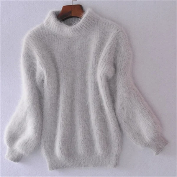 Cashmere Loose Solid Color Knit Sweater