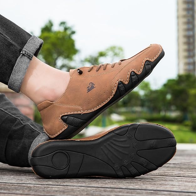 ⏰Promotion 60% OFF-2026 hot sale men's orthopedic shoes comfortable genuine leather walking shoes