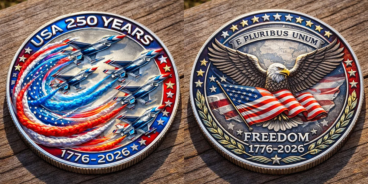 🏆New Year 60% OFF- U.S 250th Anniversary Commemorative Coin