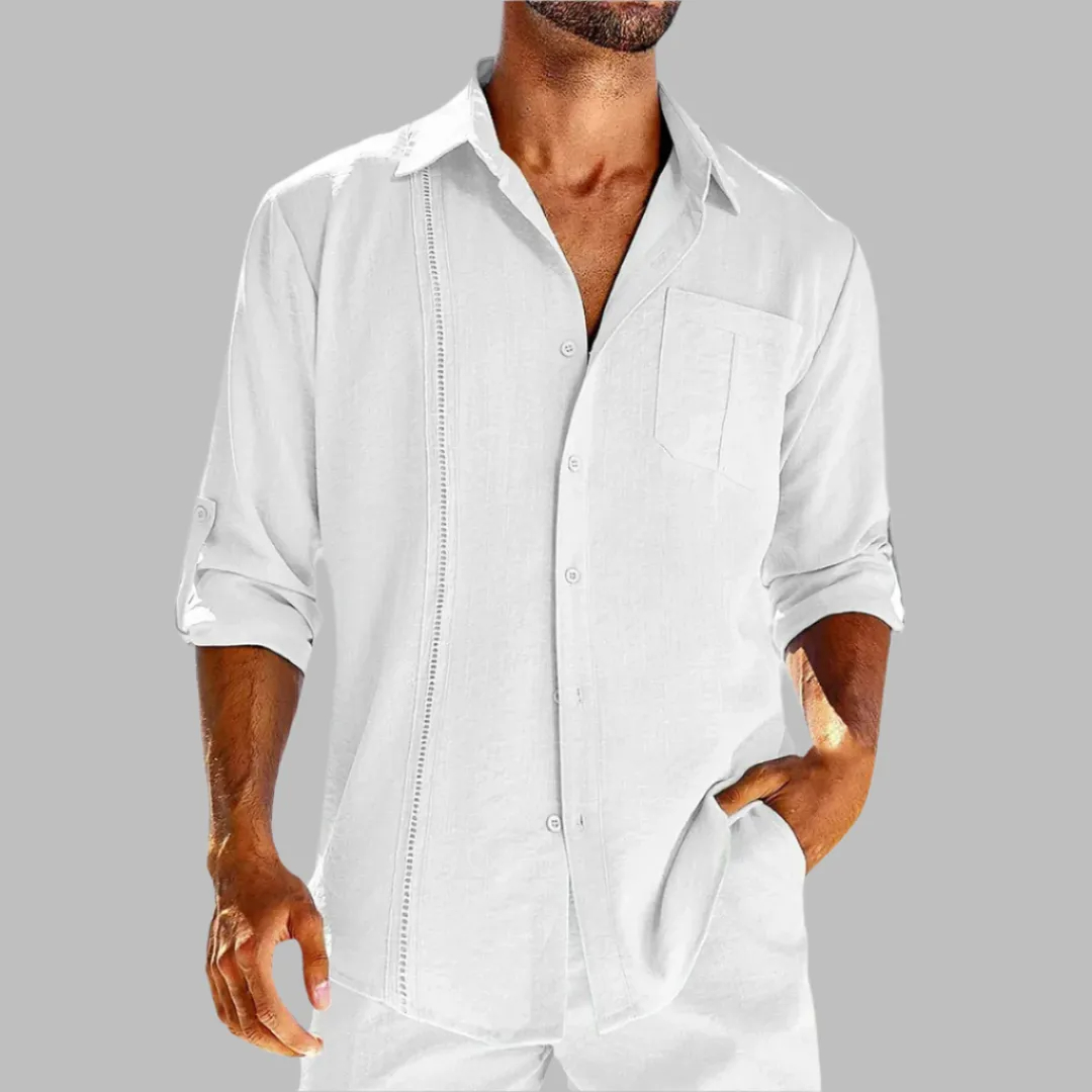 Last Day 50% OFF🔥Lorenzo Vitali | Casual Linen Shirt